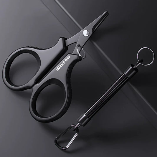 Titanium-Coated Braid Scissors and Line Cutter