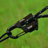 Tent Rope Tensioner Core Lanyard Adjuster Strong Load-bearing Compact Size Portable Reusable Tent Rope Adjuster Camping Gear