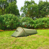 Outdoor 1 Person Ultralight Tent Backpack Portable Waterproof Sleeping Bag Tourism Cycling Camping Tents Car Travel Equipment