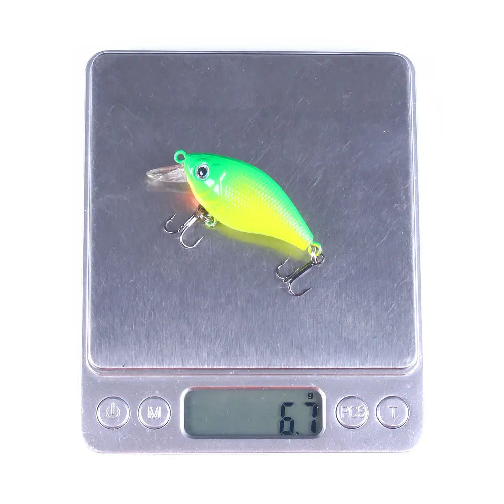 5Pcs Crankbait Rock Fish Bass Fishing Lure Set 4.4g 5cm Artificial Baits Topwater Crank Wobblers For Pike Crankbaits Fishing