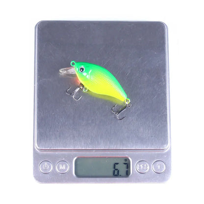 5Pcs Crankbait Rock Fish Bass Fishing Lure Set 4.4g 5cm Artificial Baits Topwater Crank Wobblers For Pike Crankbaits Fishing
