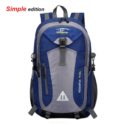 Spacious travel backpack 