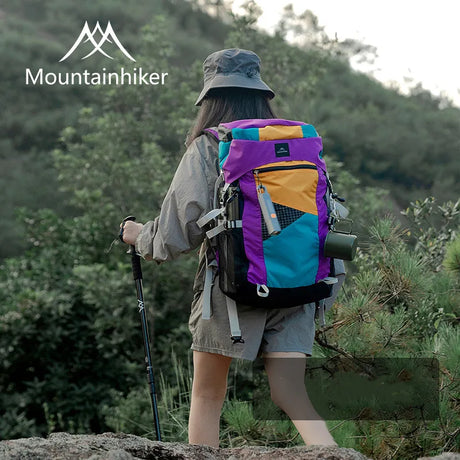 Travel shoulder bag for hiking and camping trips