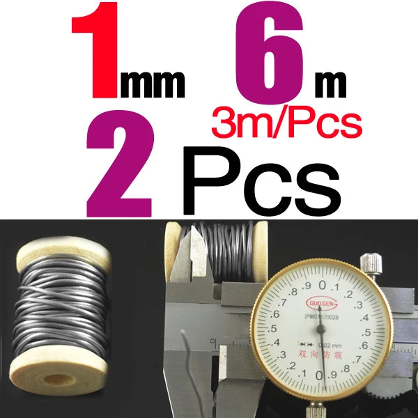 MNFT Soft Lead Wire for Fly Tying (0.5mm and 1mm)