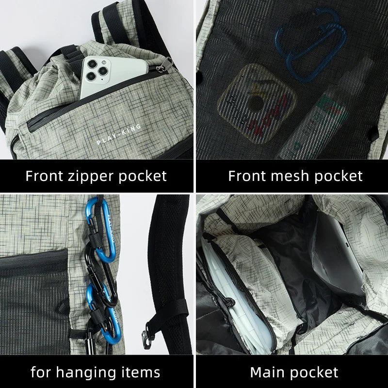 Waterproof camping backpack – outdoor travel daypack