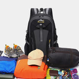 waterproof mountaineering backpack for hiking and camping