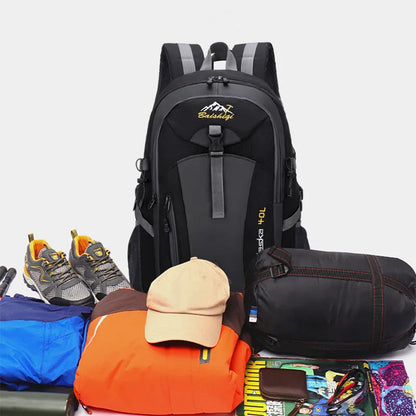 waterproof mountaineering backpack for hiking and camping