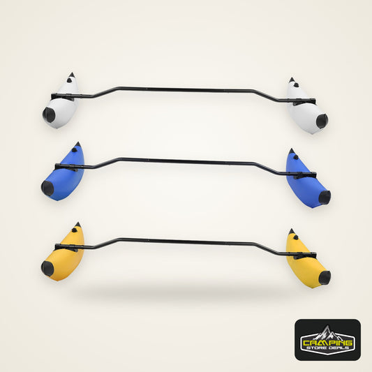 Kayak Outrigger Kit Inflatable Kayak Stabilizer PVC Canoe Outrigger Kit Floating Balancing Boat Accessory Canoe Boat Accessory