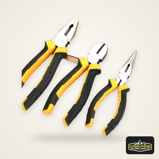 AIRAJ 6/8 Inch Wire Pliers Sharp Large Opening Stripping Pliers Industrial Grade Multifunctional Hardware Manual Tools