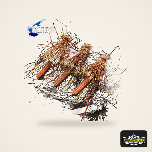 ANFS Hand-Tied Mayfly Dry Flies (3 Pack)