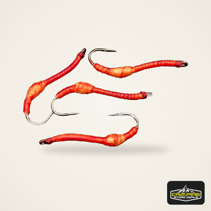 ANFS Squirmy Wormy Flies (4 Pack)