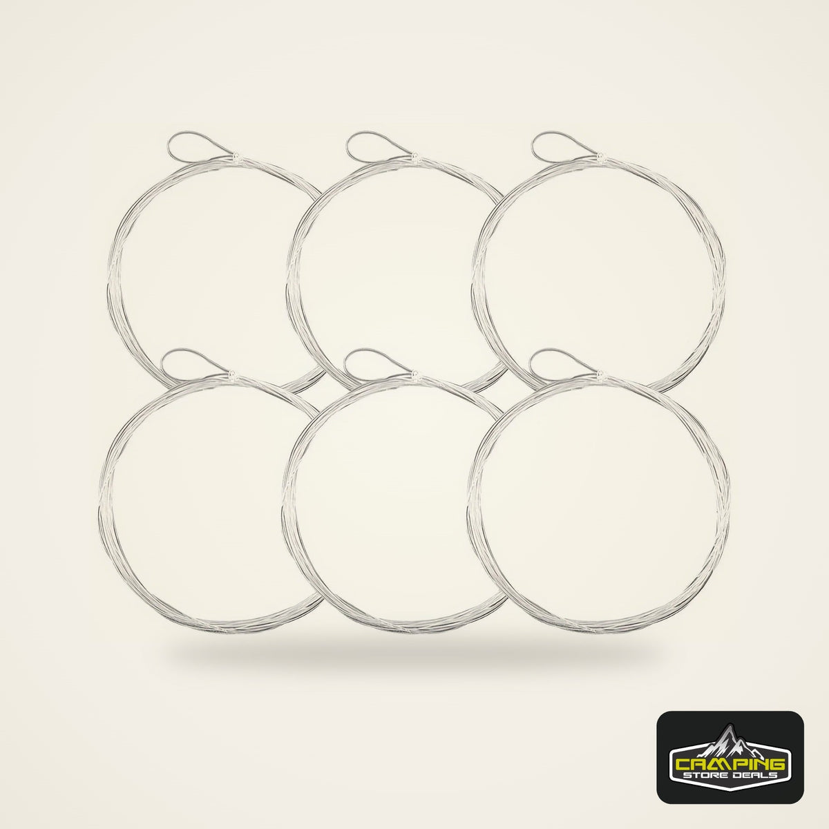 Aventik Pre-Tied Loop Tapered Leaders (6 Pack)
