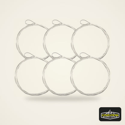 Aventik Pre-Tied Loop Tapered Leaders (6 Pack)
