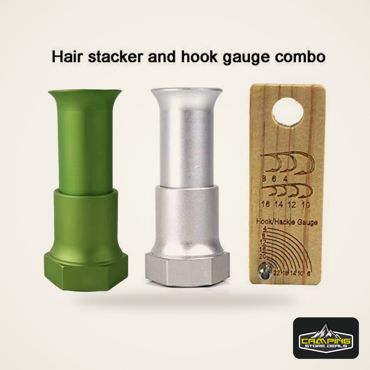 Aventik Hair Stacker and Hook Size Gauge