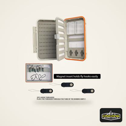 Aventik Waterproof 4-Layer Foam Fly Box