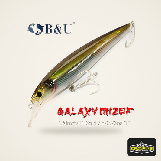 B&U Long-Casting Minnow Jerkbait