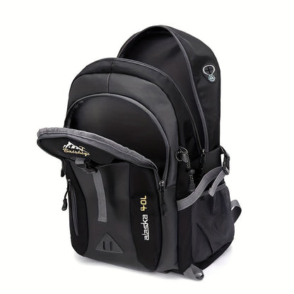 40L Men's Travel Backpack – Large-Capacity Outdoor Bag for Hiking, Camping & Mountaineering