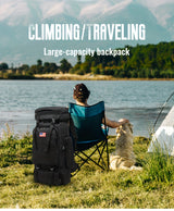 [Lightweight | Hiking] 80L Lightweight Hiking Backpack | Camping Backpack Packable Backpacking Daypack For Men Travel Climbing Outdoor Sports Tactical Backpack