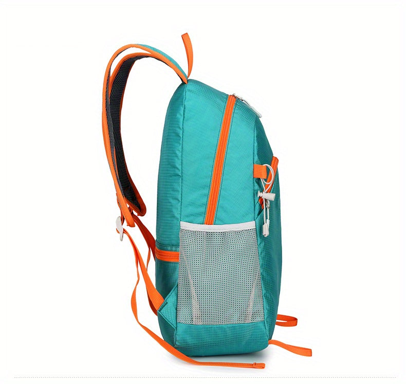 18L Outdoor Sports Backpack Ultra-light Large Capacity Folding Backpack Mountaineering Top Bag Suitable for Hiking, Cycling, Traveling, Business Trips, Commuting and Fitness Shock-absorbing Breathable Shoulder Straps Quick Fo
