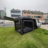 1pc Outdoor Camping Extension Tent Suitable For Suv, Car Tail Tent, Trunk Car Tail Box Tent, Car Camping Tent