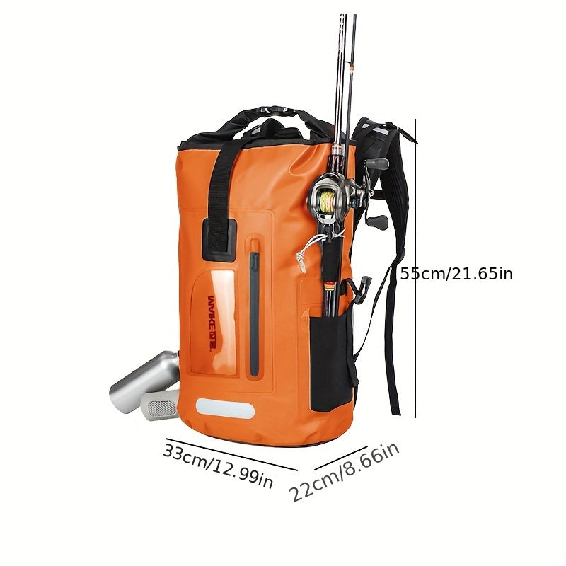 IDRYBAG Lightweight Dry Backpack – Waterproof Outdoor Bag for Travel, Hiking & Camping (Unisex)