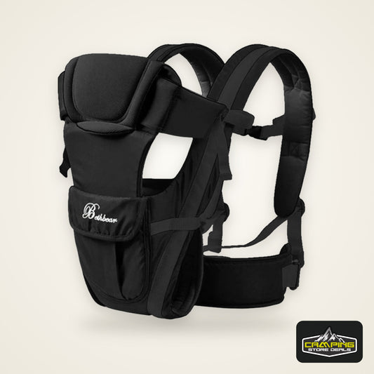 Baby Sling Carrier, 4-in-1 Ergonomic Baby Backpack Carrier, Easily Adjustable Baby Carrier Newborn to Toddler