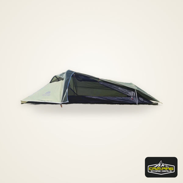 Backpacking Tent 1 Person Ultralight Aluminum Pole Stormproof Camping Tent Suitable for Four Seasons Single Person Tent
