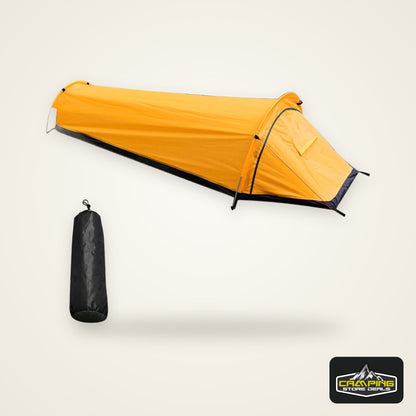 Backpacking Tent Outdoor Camping Sleeping Bag Tent Lightweight Single Person Sleeping Tent for Outdoor Camping  Travel Hiking