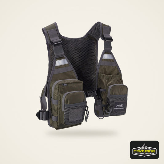 Bassdash FV08 Ultralight Fly Fishing Vest Pack