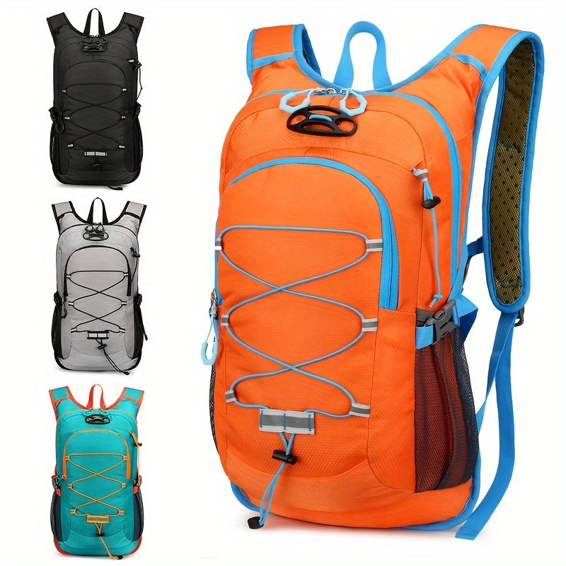Large Capacity Multi-Functional Outdoor Cycling Backpack - Lightweight, Nylon Travel Bag for Men and Women, Adjustable Straps, Zip Closure, Ideal for Hiking, Mountaineering, and Casual Travel, Travel Backpack