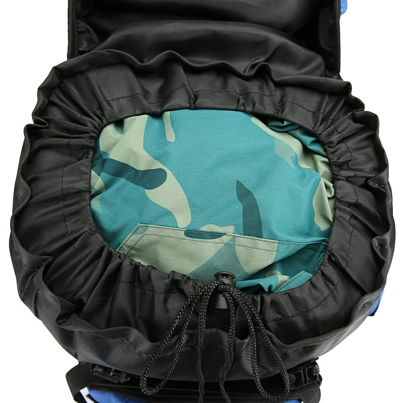 [Durable Hiking Backpack] Durable 90L Large Capacity Hiking Backpack | Multi-Compartment Design for Outdoor Trekking, Camping & Travel, with Adjustable Straps, Laptop Sleeve, and Front Zipper Closure, Hiking Gear