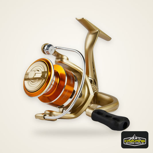 BILLINGS AC Spinning Reel,Saltwater Freshwater Fishing Reel,22LB Max Drag,5.2:1 Gear Ratio,With Metal Spool&Fold Rocker