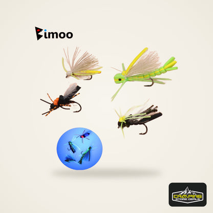 Bimoo Madam Spider Foam Hopper Flies (4 Pack)