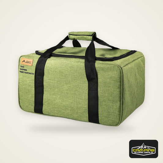 BISINNA Outdoor Camping Bag 26L/30L/42L Folding Gas Tank Storage Bag Picnic Cookwre Container Camp Supplies Adjustable Partition