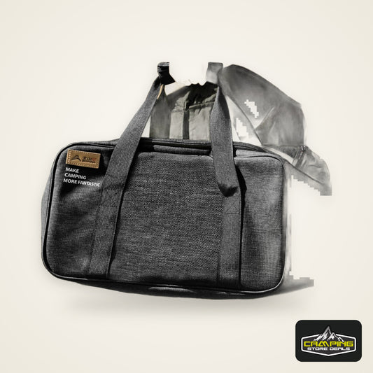 BISINNA Outdoor Camping Bag 26L/30L/42L Folding Gas Tank Storage Bag Picnic Cookwre Container Camp Supplies Adjustable Partition