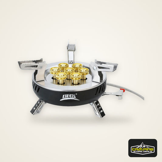 BRS-207/BRS-203 Outdoor Seven Star Stove Three Star Stove Portable Folding Gas Stove Fierce Stove