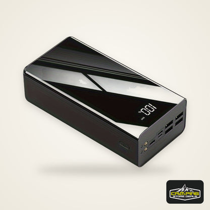 BYGP 50000/40000/30000mAh Portable Power Bank, USB Mobile Phone Charger, With LED Power Display/flashlight, Outdoor Emergency Power Reserve Battery Pack, Camping Lamp, Suitable For IPhone/Android Mobile Phone Digital Electron