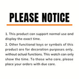 Trendy LED Glowing Watches Rhinestone Stubbed Silicone Watches Gift For Birthday Christmas Gift Accessories