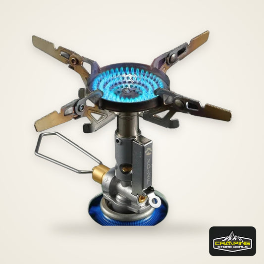 CAMPINGMOON XD-2F Outdoor Portable Voltage Stabilized Integrated Gas Stove High Power Windproof Hiking Field Stove Cooker
