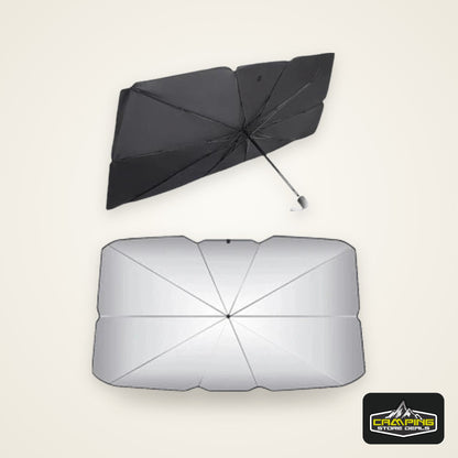 Car Sunshade Umbrella Car Sun Shade Protector Parasol Summer Sun Interior Windshield Protection Accessories For Auto Shading