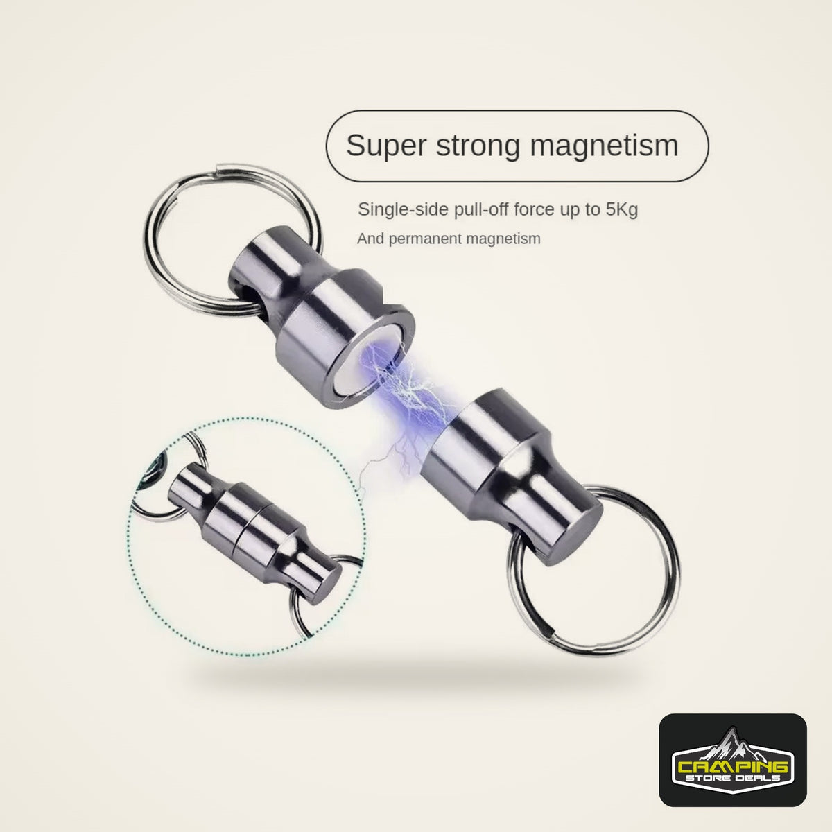 Magnetic Net Release with Keychain