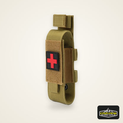Cat First Aid Kit Tourniquet Molle Survival Set Pouch Nursing Holder Medical Gear Scissors Bag Outdoor Equipment