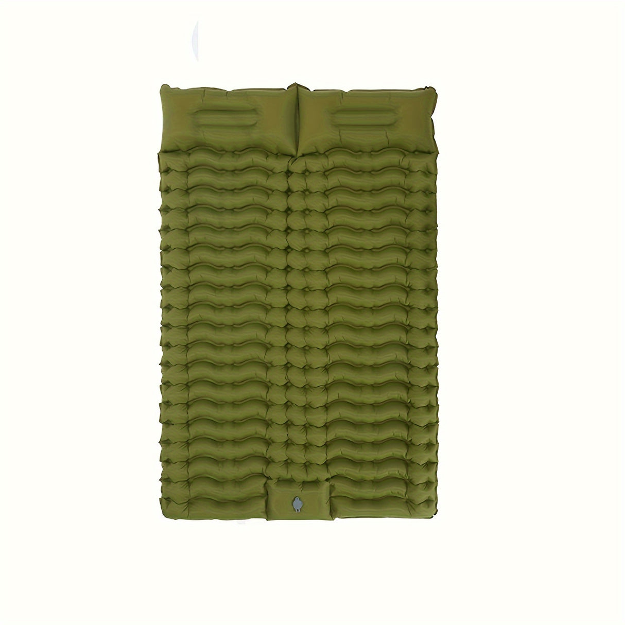 2 Person Ultralight Inflating Double Sleeping Pad For Camping With Pillow, Waterproof Camping Mattress, Foot Pump, Backpacking Hiking Tent Car Outdoor