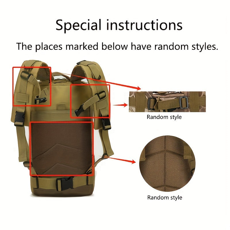 Outdoor sports bag Hiking bag Camping bag Wilderness survival bag Leisure bag Multi-functional backpack
