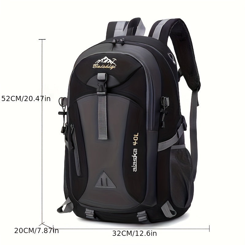 40L Men's Travel Backpack – Large-Capacity Outdoor Bag for Hiking, Camping & Mountaineering