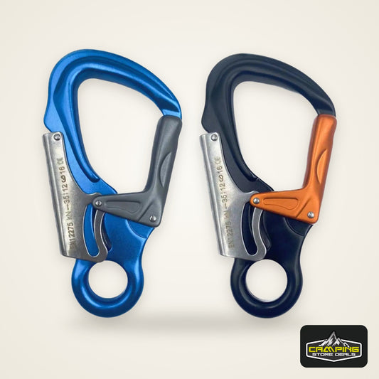 CLIWIZ 7075 Aviation Aluminium Material 35KN Heavy Duty Tension Auto Safety Lock Outdoor Professional Climbing Carabiner CE/UIAA
