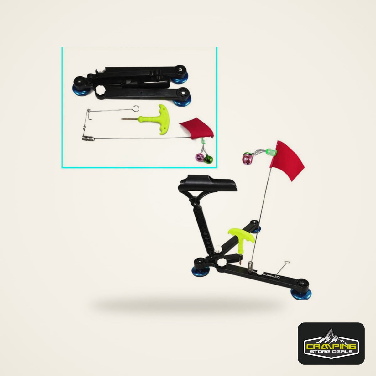 Compact Adjustable Rod Pod Stand