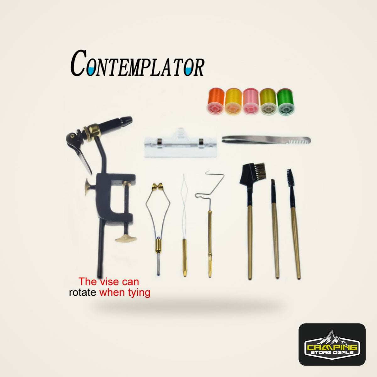 CONTEMPLATOR Rotary Vise and Tool Kit