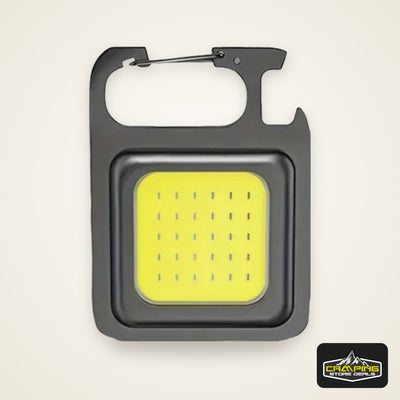 Convenient Carry-on Keychain Camping Light Multi-function COB Rechargeable Emergency Light Mini High Bright Camping Lights