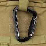 4pcs Heavy Duty 30KN Auto-Locking Carabiners - Lightweight Aluminum, D-Shaped Twist Lock for Hammocks & Outdoor Adventures